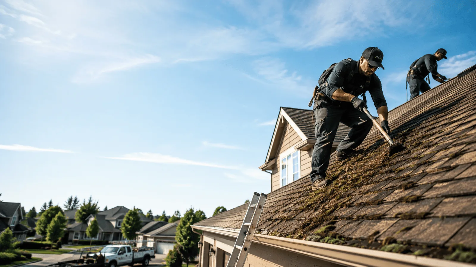 Roof Moss Removal in Countyline, OK near me